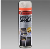 DEN BRAVEN Značkovací sprej 500ml oranžový/reflexní